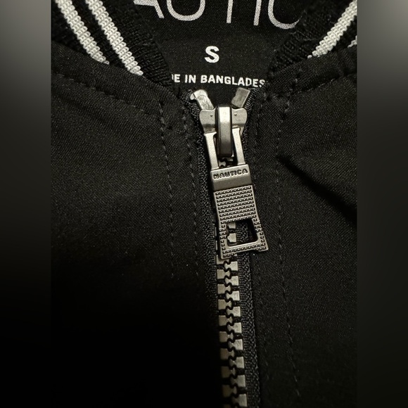 Nautica jacket black size Small mens - Picture 8 of 10